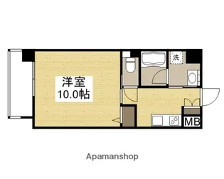柳町Aマンション【6階】の間取り