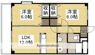 ソネヴァ【2階】の間取り