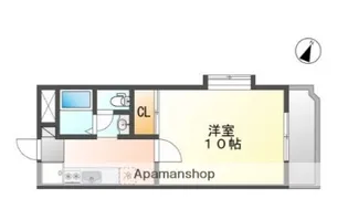 ロイヤルパレス林Ⅱ【3階】の間取り