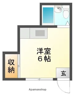 旭コーポ【2階】の間取り