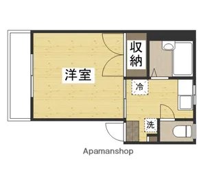 操山Kマンション【2階】の間取り