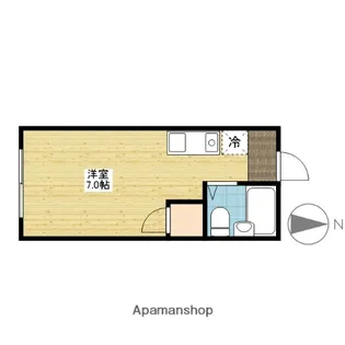 シャルマンキヨネ【2階】の間取り