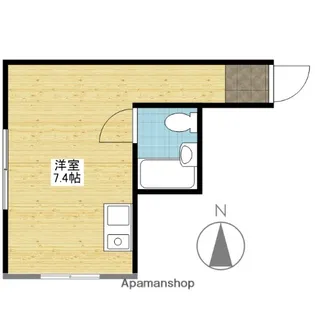 ラルゴ門田屋敷【102号室】の間取り