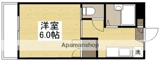 Uマンション【1階】の間取り
