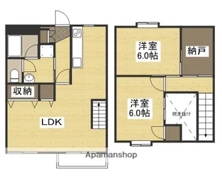 アーバンハウス大供【4階】の間取り