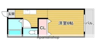 ホワイトコーポⅡ【2階】の間取り
