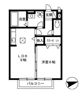 ラ カーサ【2階】の間取り