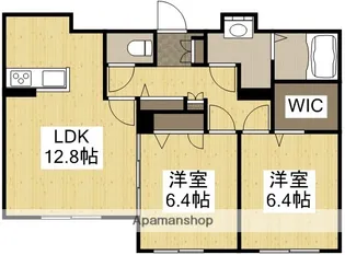 セントリビエ【1階】の間取り