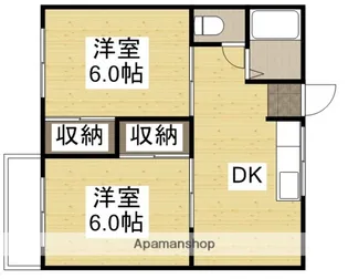 セレッソ吉岡 A棟【101号室】の間取り