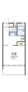 レオパレスソレーユ青江第一【1階】の間取り