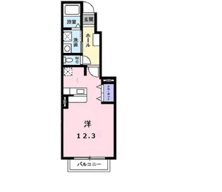 フォレスタ【103号室】の間取り