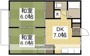 シティハイツ都【1階】の間取り
