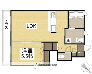 カリーノ【1階】の間取り