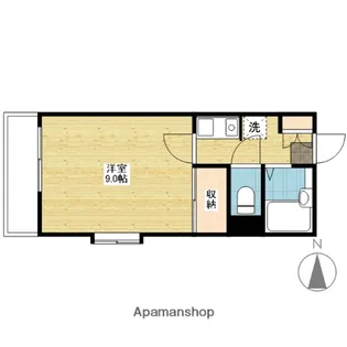 デュエル総社A【1階】の間取り