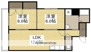 第二大興ビル【4階】の間取り