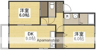 メゾン シャルマン B【101号室】の間取り