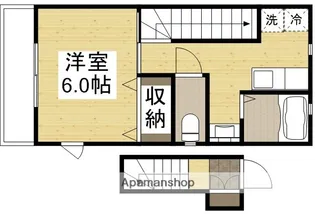パシフィコ B【2階】の間取り