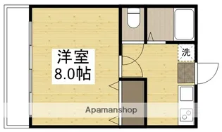 中祥マンションB【3階】の間取り
