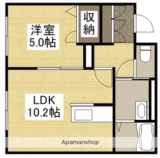 ジュモーレ【1階】の間取り