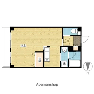 ジュメル倉敷【2階】の間取り