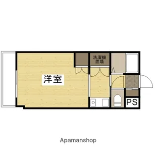 サンライズブルー【1階】の間取り