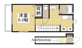 DOLCE VITA【2階】の間取り