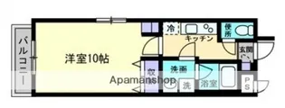 ARC STAGE清輝本町【3階】の間取り