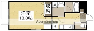 ARC STAGE清輝本町【3階】の間取り