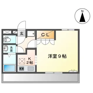 ブリーズ・ガーデン【1階】の間取り