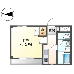 GRAN BLUE U【1階】の間取り