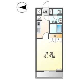 ヴィア イン シンタク【1階】の間取り