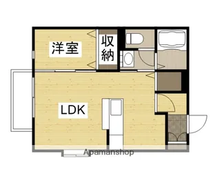 ラフィネ中島 C棟【1階】の間取り