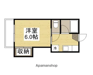 コーポもりや【2階】の間取り