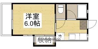 コーポもりや【201号室】の間取り