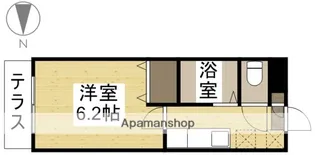 ウェーブレジデンス中仙道B棟【1階】の間取り