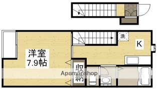 Alicia【2階】の間取り