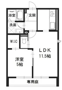 GFS中央【1階】の間取り