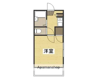 新保第2レジデンス【101号室】の間取り