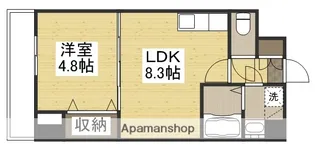 ティースタイル【3階】の間取り