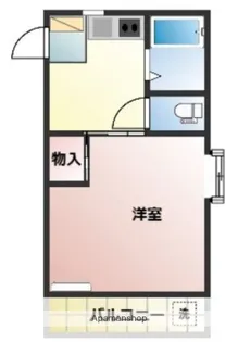 パークプレイス平井Ⅰ号棟【3階】の間取り