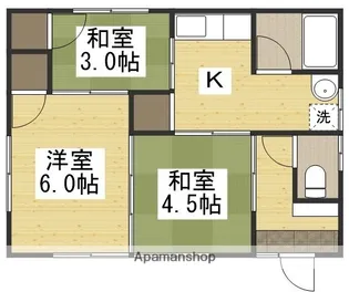 岡山県岡山市南区福田【一戸建】の間取り