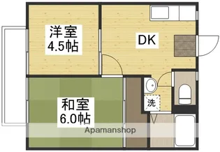 コーポ富井【2階】の間取り
