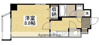 THE MODERN 表町【3階】の間取り