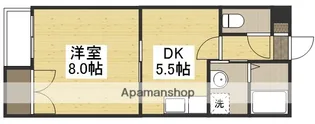 フォーバスII【2階】の間取り