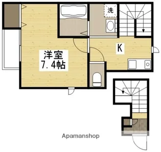 DERNIER【2階】の間取り