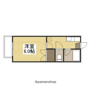 アウローラ【101号室】の間取り