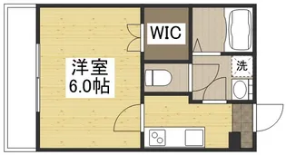 ポルトボヌール【1階】の間取り