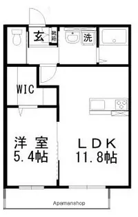 ソレイユみそらⅣ【1階】の間取り
