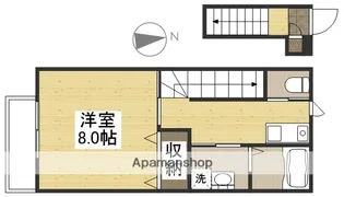 CREAVILLE(クレアヴィレ)【2階】の間取り