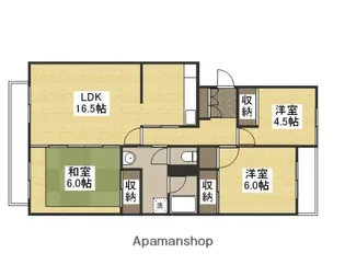 K’SB伊島 Ⅱ【2階】の間取り